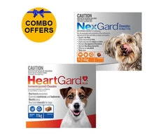 Buy NexGard and Heartgard Combo for Dogs Online
