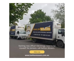 Office Movers Melbourne – Kahlon Movers