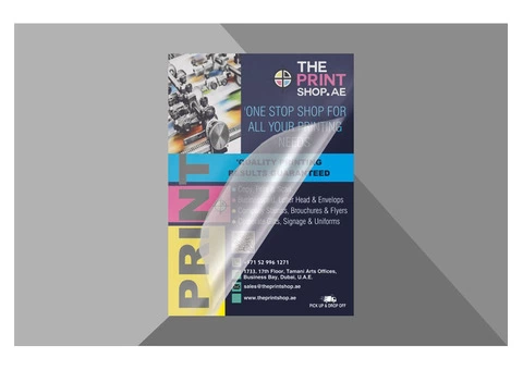 Spot UV Catalogue Printing Dubai