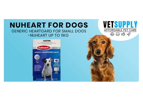 Buy Nuheart For Small Dogs Up To 11KG (Blue)