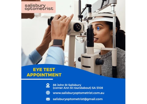 Eye Test Appointment in Salisbury