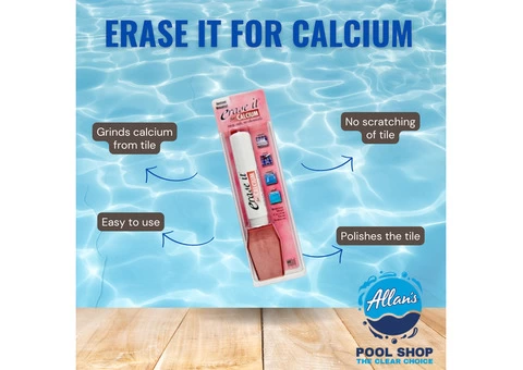 Try the easy-to-use Erase it for Calcium by Lochlor