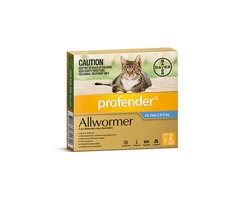 Profender allwormer for cats | Profender spot-on for cats
