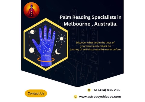 Palm Reading Specialists in Melbourne , Australia