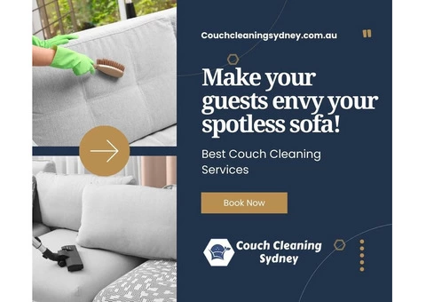 Couch Cleaning Sydney | No. 1 Trusted Sofa Cleaning Sydney