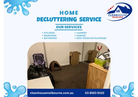 Professional Home Decluttering Service | Clean House Melbourne