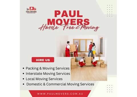 Packing And Moving Services – Paul Movers