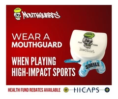 Get custom sports mouthguards in Penrith