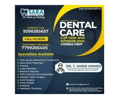 Emergency dental care || Sara Dental Clinic  in Kurnool