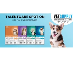 Buy Talentcare Spot On Dog Flea & Worm Treatment Online