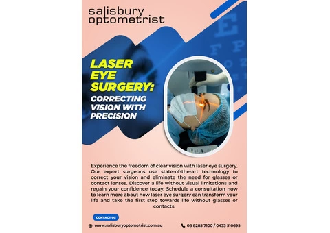 Laser Eye Surgery: Correcting Vision with Precision