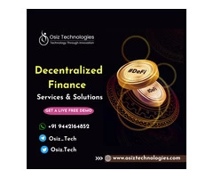 Premier Defi Development Company - “ Osiz Technologies”