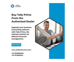 Buy Tally Prime From the Authorised Dealer - Siddh Software