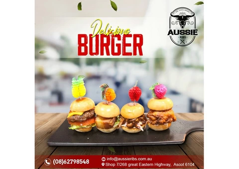 Best Burger Place Near Me | Aussie Ribs Restaurant Australia