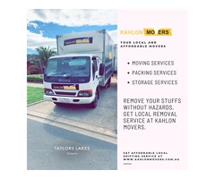 Local Removals Melbourne – Kahlon Movers