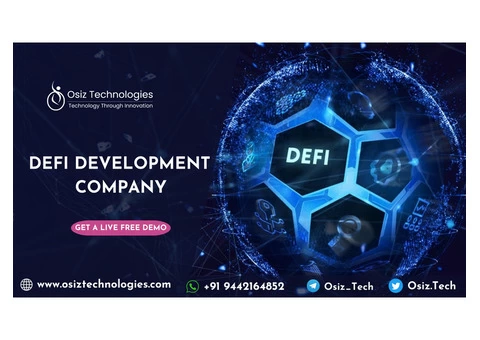 Construct a DeFi Development Platform - “ Osiz technologies “