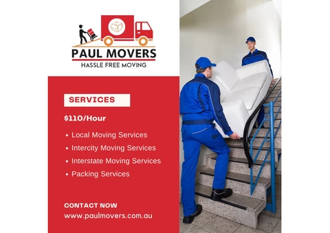 Moving Services Melbourne – Paul Movers