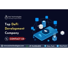 About the DeFi development firm  - “ Osiz technologies “