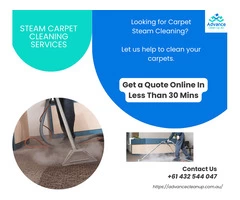 Commercial Steam Carpet Cleaning Services