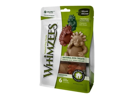 Whimzees Hedgehog Dental Chew for Dog | Dental Health Support