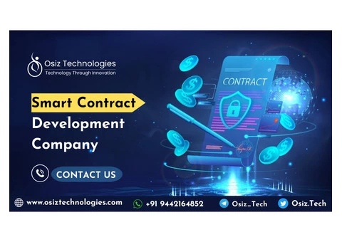 Top Smart Contract Development Company - “ Osiz Technologies “