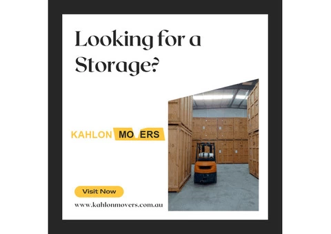 Storage Services Melbourne – Kahlon Movers