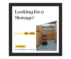 Storage Services Melbourne – Kahlon Movers