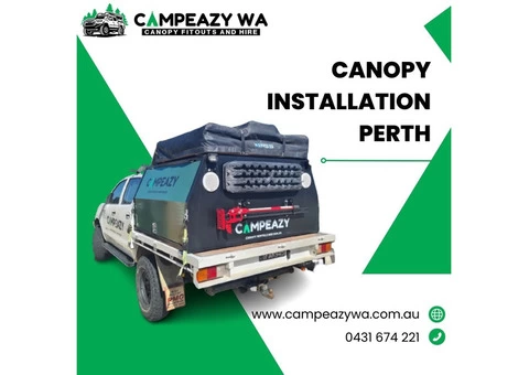 Canopy Build and Installation | 4X4 Canopies in Perth – Campeazy WA