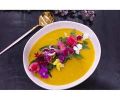 Soup with Pumpkin and Leek