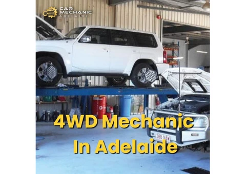 Get repaired your 4WD vehicle at Car Mechanic Adelaide
