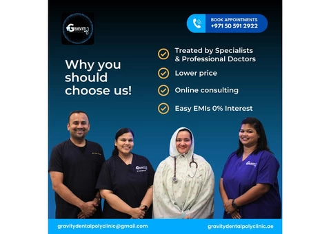 Gravity Dental Poly Clinic UAE