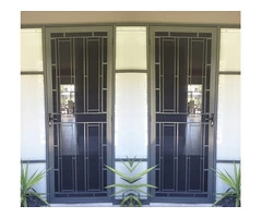 Elevate Entrance - Stylish Aluminium Doors with Colonial Casting