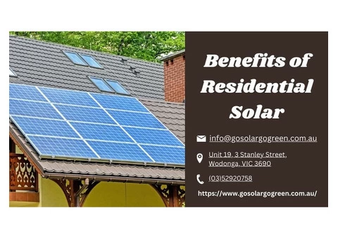 Residential Solar Panels Installation in Melbourne