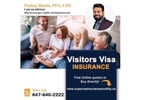 Secure Their Stay: Visitors Visa Insurance