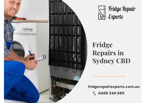 Expert Fridge Repairs in Sydney CBD | Call 0468 340 685