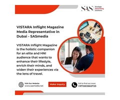 VISTARA Inflight Magazine Media Representative in Dubai - SASmedia