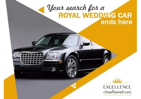 Arrive in Style: Elevate Your Big Day with Our Wedding Chauffeur Service