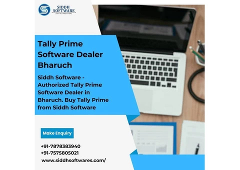 Tally Prime Software Dealer Bharuch
