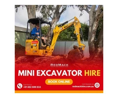Work Smarter: CAT 301.5 Mini Excavator Hire Services