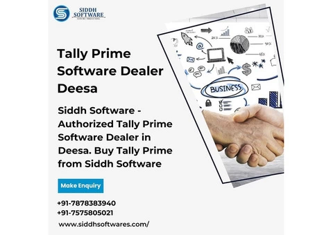 Tally Prime Software Dealer Deesa
