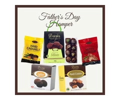 Savor chocolate hampers from Davies chocolates!