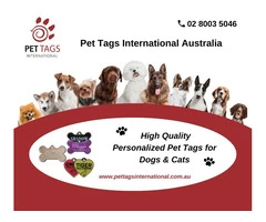 Pet Tags Australia | Pet Tags Sydney | Brisbane - Pet Tags International