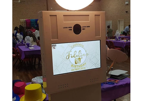 Open Birthday Party Photo Booth in Sydney for Hire