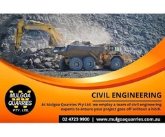 Civil Engineering Services Sydney: Expert Advice and Solutions | Mulgoa Quarries Pty Ltd