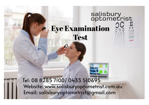 Eye Examination Test in Salisbury in Australia – Salisbury Optometrist