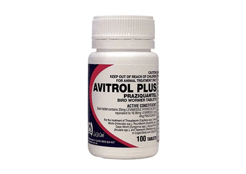 Buy Avitrol Plus Wormer Tablets for Bird Supplies Online