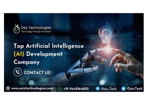 A Leading Artificial Intelligence Development Firm | Osiz Technologies