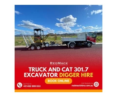 Mudgee's Top Truck and CAT 301.7 Excavator Digger Hire: Earth-Moving Excellence Awaits!