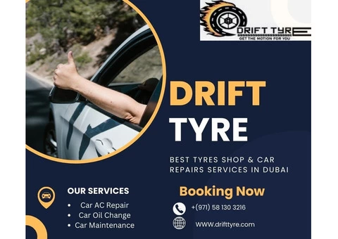 Buy tyres online and Car Repair Services in the Heart of Dubai