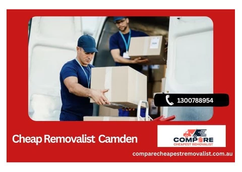 Trusted Cheap Removalist in Camden | Call 1300788954